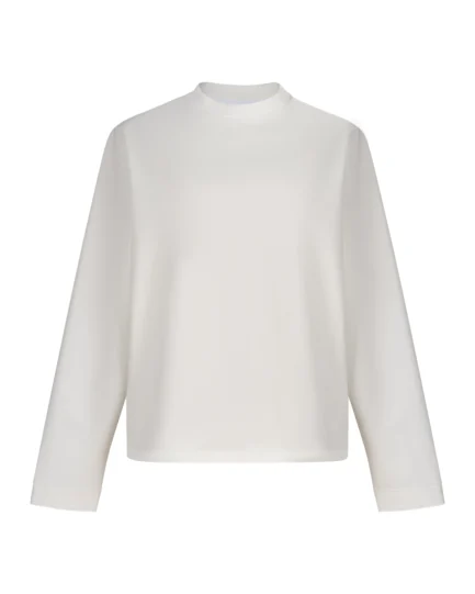 Maškinėliai ilgomis rankovėmis balti