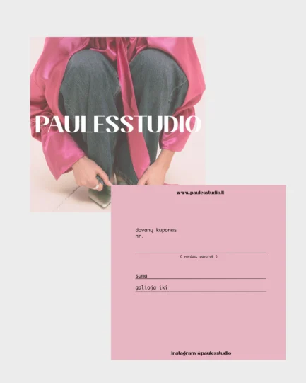 Fizinis dovanų kuponas