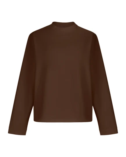 Maškinėliai ilgomis rankovėmis rudi